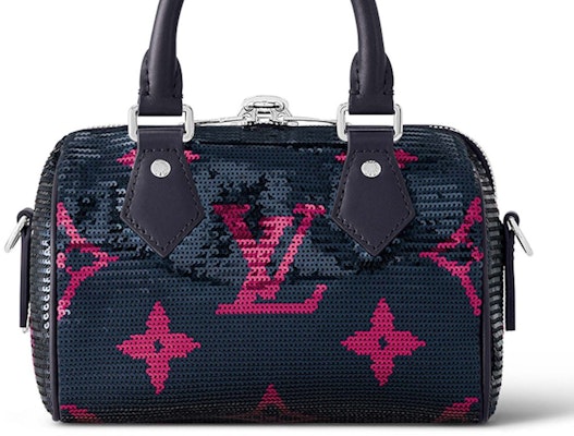 Louis Vuitton Speedy Bandouliere 18 Navy Fuchsia Order Louis Vuitton Speedy Bandouliere 18 Navy Fuchsia