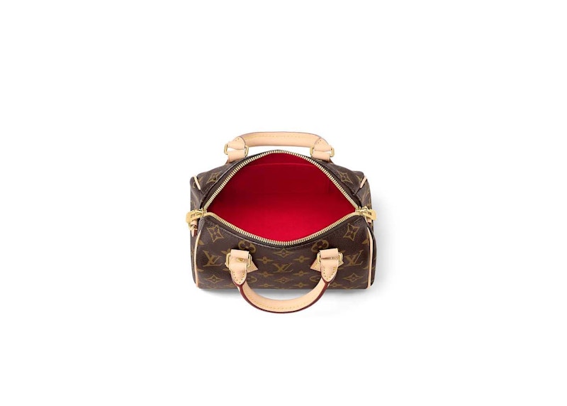 Lookbook 루이비통 스피디 반둘리에 20 베이지 
