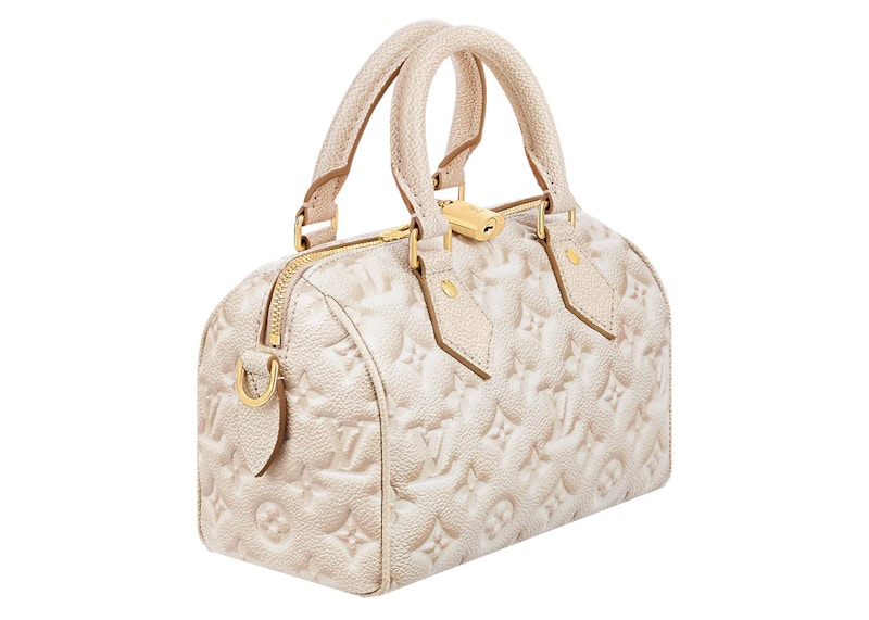 Order Louis Vuitton Speedy Bandouliere 20 Warna Beige Clair