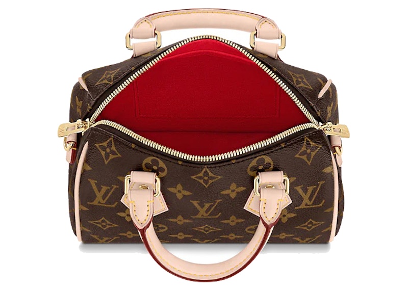 Lookbook 루이비통 스피디 반둘리에 20 모노그램 브라운/블랙