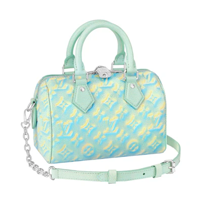 Louis Vuitton Speedy Bandouliere 20 Water Green