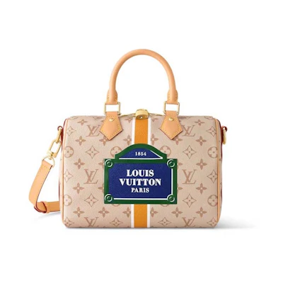 Louis Vuitton Speedy Bandouliere 25 Beige/Ocher