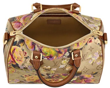 路易威登Speedy Bandouliere 25花卉圖案金色款 Lookbook 路易威登Speedy Bandouliere 25花卉圖案金色款