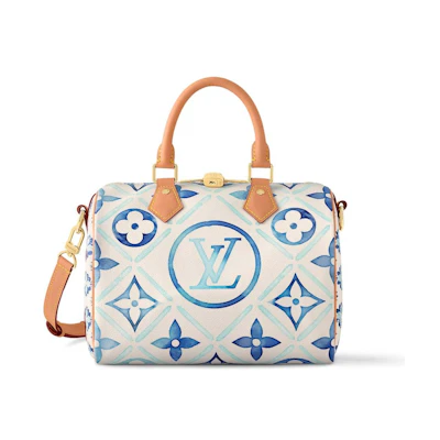 Louis Vuitton Speedy Bandouliere 25 Lagoon Blue
