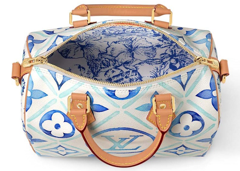 Lookbook Louis Vuitton Speedy Bandouliere 25 Azul Laguna