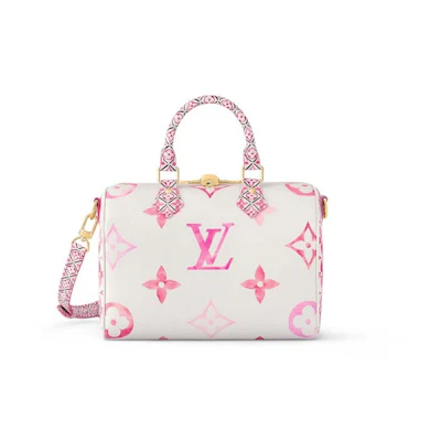 Louis Vuitton Speedy Bandouliere 25 Pink