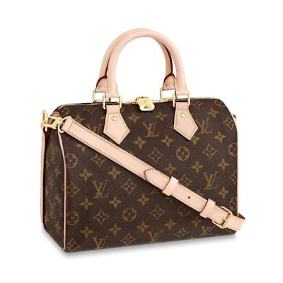 Louis Vuitton Speedy Bandouliere Monogram 25 Brown