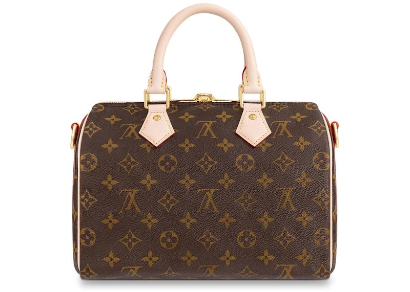 Order 路易威登Speedy Bandouliere经典花纹手袋25棕色
