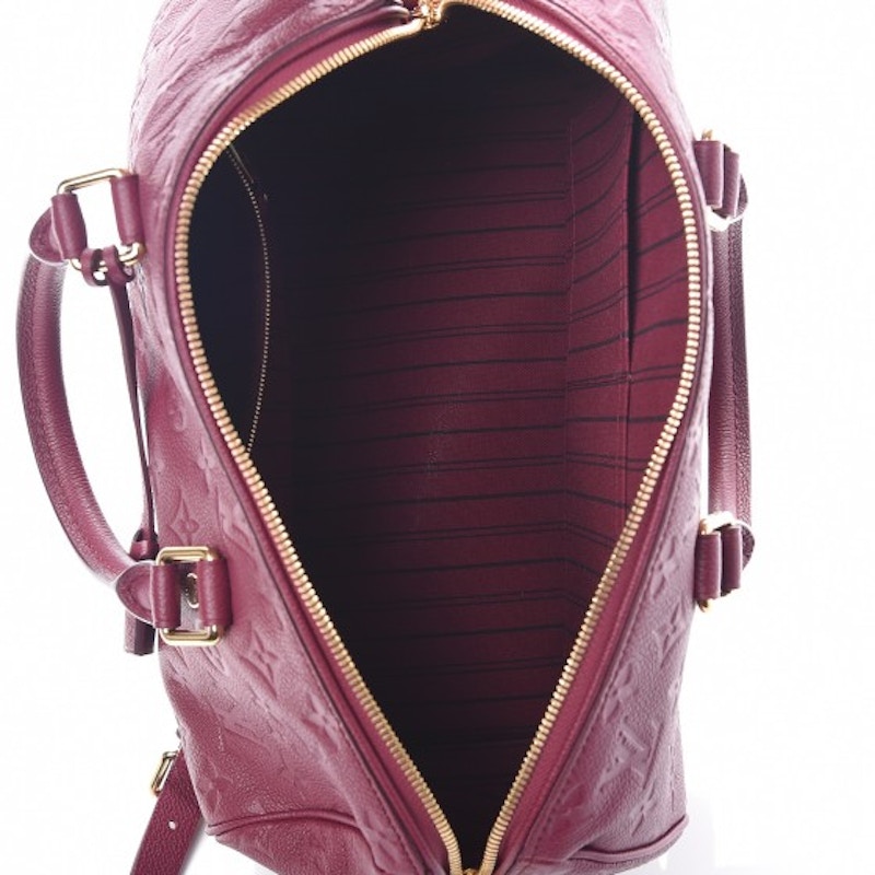 Lookbook Louis Vuitton Speedy Bandouliere Monogram Empreinte 30 Aurore