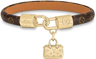 LOUIS VUITTON Speedy Charm Classic Monogram Canvas Bracelet Unisex Gold. M8031F LOUIS VUITTON Speedy Charm Classic Monogram Canvas Bracelet Unisex Gold. M8031F