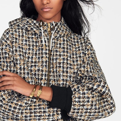 루이비통 스피디 참 클래식 모노그램 캔버스 브레이슬릿 유니섹스 골드. M8031F Shop 루이비통 스피디 참 클래식 모노그램 캔버스 브레이슬릿 유니섹스 골드. M8031F