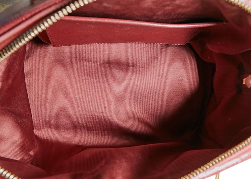 Lookbook 루이비통 스피디 모노그램 골든애로우 30 보르도 
