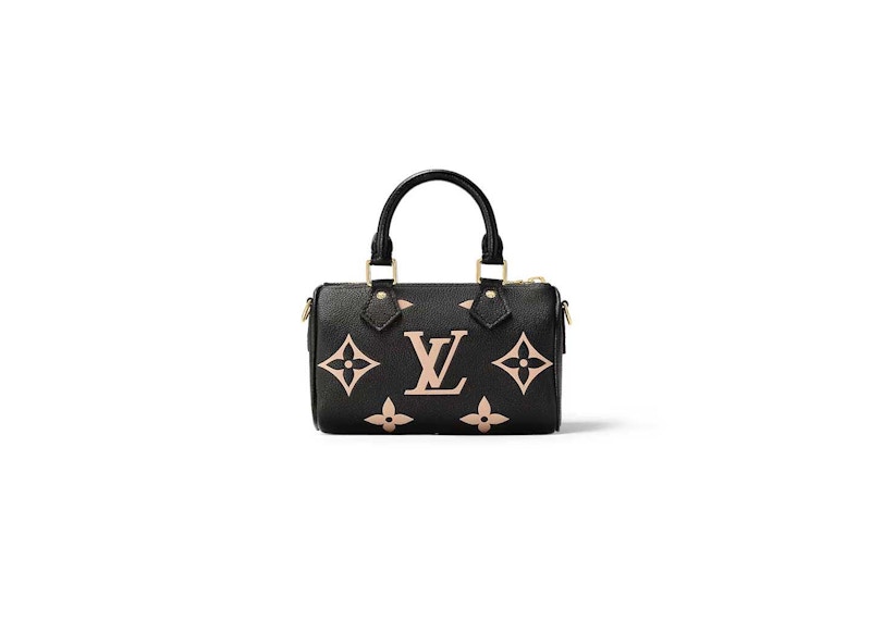 Louis Vuitton Speedy Nano Black/Beige 圖 2