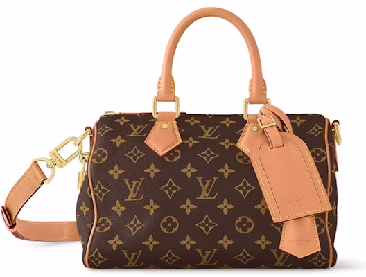 Louis Vuitton Speedy P9 Bandoulière 25 Monogram Kulit Coklat Monogram Buy Louis Vuitton Speedy P9 Bandoulière 25 Monogram Kulit Coklat Monogram