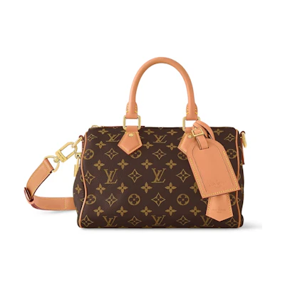 Louis Vuitton Speedy P9 Bandoulière 25 Monogram Leather Brown Monogram