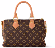 Order Louis Vuitton Speedy P9 Bandoulière 25 Monogram Leather Brown Monogram