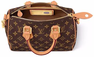 Lookbook Louis Vuitton Speedy P9 Bandoulière 25 Monogram Leather Brown Monogram