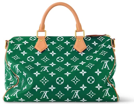 ルイ・ヴィトン スピーディP9 バンドリエール 40 モノグラム レザー グリーン Order ルイ・ヴィトン スピーディP9 バンドリエール 40 モノグラム レザー グリーン