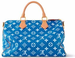 Order Louis Vuitton Speedy P9 Bandoulière 40 Monogram Leather Blue