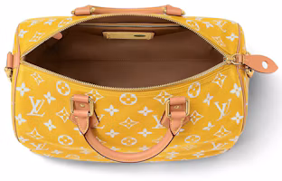 Lookbook Louis Vuitton Speedy P9 Bandoulière 40 Monogram Leather Jaune Mat