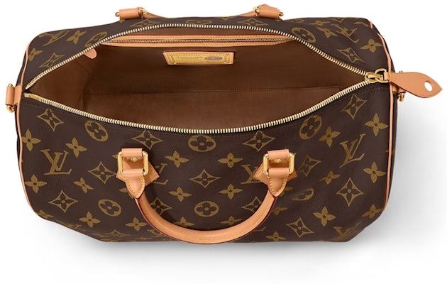 Louis Vuitton Speedy P9 Bandoulière 50 Kulit Cokelat Monogram Lookbook Louis Vuitton Speedy P9 Bandoulière 50 Kulit Cokelat Monogram