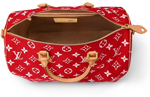 路易威登Speedy P9肩背包50紅色Monogram皮革 Lookbook 路易威登Speedy P9肩背包50紅色Monogram皮革