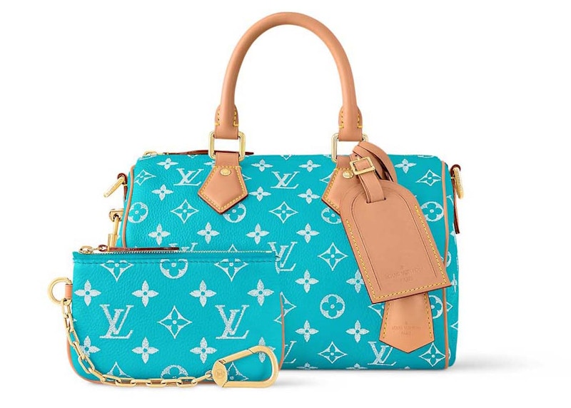 Order Louis Vuitton Speedy P9 Bandouliere 25 Biru Turquoise