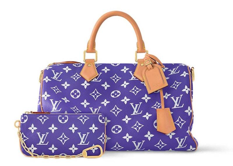 Order Louis Vuitton Speedy P9 Bandouliere 40 Amethyste Tas Wanita