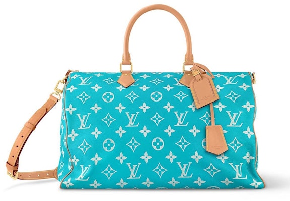 Louis Vuitton Speedy P9 Bandouliere 50 Biru Toska Buy Louis Vuitton Speedy P9 Bandouliere 50 Biru Toska
