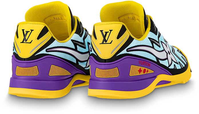 Louis Vuitton Sprint Sneaker 'Biru Kuning Ungu Patchwork' 1A98Z4 Lookbook Louis Vuitton Sprint Sneaker 'Biru Kuning Ungu Patchwork' 1A98Z4