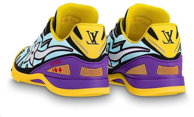 Louis Vuitton Baskets Sprint ''Patchwork Bleu Jaune Violet'' 1A98Z4 Shop Louis Vuitton Baskets Sprint ''Patchwork Bleu Jaune Violet'' 1A98Z4