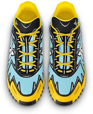 Louis Vuitton Sprint Sneaker 'Biru Kuning Ungu Patchwork' 1A98Z4 Shop Louis Vuitton Sprint Sneaker 'Biru Kuning Ungu Patchwork' 1A98Z4