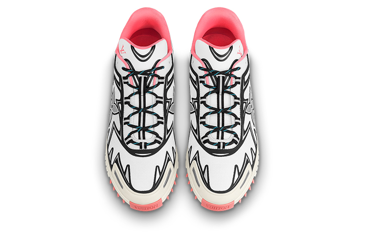 Shop LOUIS VUITTON Sprint 舒適 低筒 運動休閒鞋 男款 黑白