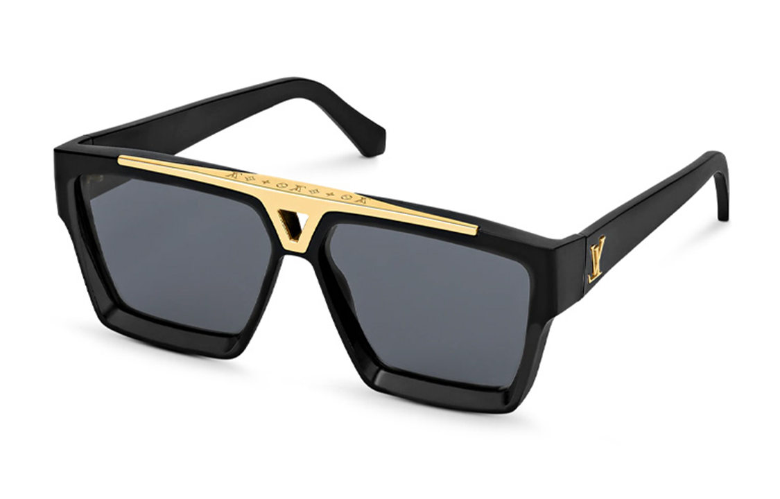 LOUIS VUITTON Square Sunglasses Casual Unisex Stylish Frame. Z1502E