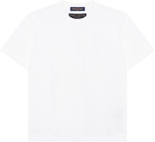 LOUIS VUITTON SS21 3D Logo Crewneck White T-Shirt for Men 1A8WW9 LOUIS VUITTON SS21 3D Logo Crewneck White T-Shirt for Men 1A8WW9