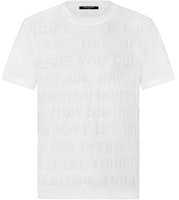 路易威登 SS21 3D 標誌男士白色圓領短袖 T 恤 1A8WW9 Order 路易威登 SS21 3D 標誌男士白色圓領短袖 T 恤 1A8WW9