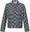 Buy Chaqueta de Manga Larga Louis Vuitton SS21 Checkerboard Denim Negra para Hombre. 1A8WBL