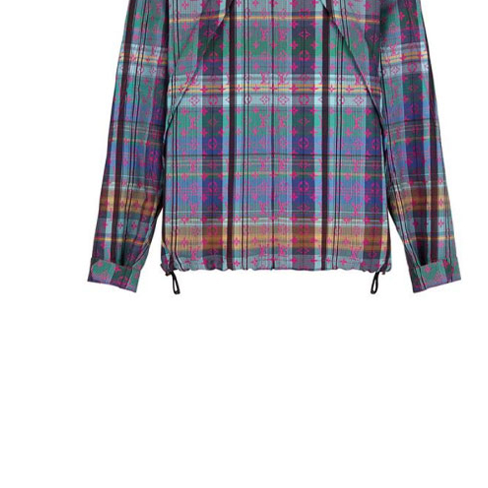 LOUIS VUITTON SS21 Checkered Parka Jacket in Purple 1A8PGN 圖 7