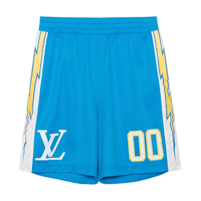 LOUIS VUITTON SS22 Casual Shorts with Letter Logo Print. 1A9SWK