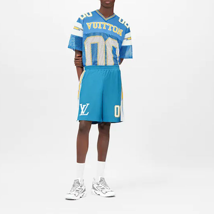 Lookbook 루이비통 SS22 캐주얼 숏츠 레터 로고 프린트 1A9SWK