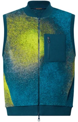 루이 비통 SS22 자수 지퍼 포켓 베스트 블루 1AA4RV Order 루이 비통 SS22 자수 지퍼 포켓 베스트 블루 1AA4RV