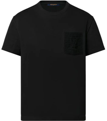 LOUIS VUITTON SS22 男士黑色短袖套頭圓領T恤 1AA4TA Buy LOUIS VUITTON SS22 男士黑色短袖套頭圓領T恤 1AA4TA