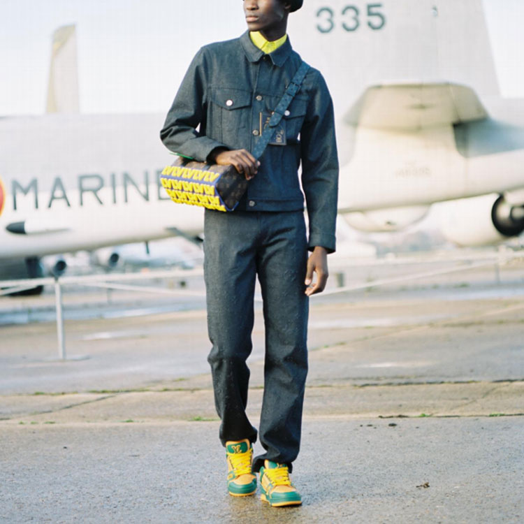 LOUIS VUITTON SS22 Black Printed Long-Sleeve Button-Up Jacket 1A8X8F 圖 4