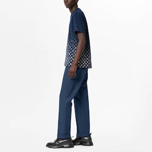 路易威登 SS22 藍色漸層花紋短袖男士T恤 1A9G6O Purchase 路易威登 SS22 藍色漸層花紋短袖男士T恤 1A9G6O