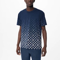 路易威登 SS22 藍色漸層花紋短袖男士T恤 1A9G6O Details for 路易威登 SS22 藍色漸層花紋短袖男士T恤 1A9G6O