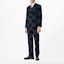 Lookbook LOUIS VUITTON SS22 Checkered Badge Blazer Navy Blue 1A9K1P