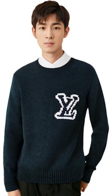 ルイ・ヴィトン SS22 クラシック ネイビー ウール セーター クルーネック. 1A96KK Shop ルイ・ヴィトン SS22 クラシック ネイビー ウール セーター クルーネック. 1A96KK