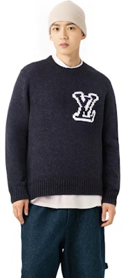 ルイ・ヴィトン SS22 クラシック ネイビー ウール セーター クルーネック. 1A96KK Sizing ルイ・ヴィトン SS22 クラシック ネイビー ウール セーター クルーネック. 1A96KK