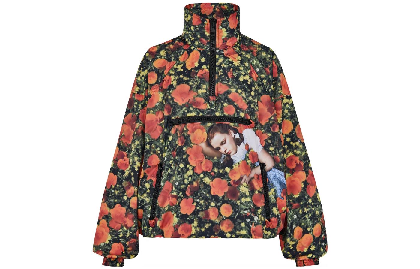Louis Vuitton SS22 Floral Print Half-Zip High Collar Jacket Men Multi-Color 1A53U5
