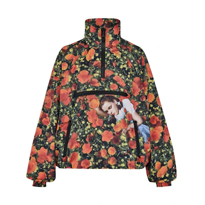 Louis Vuitton SS22 Floral Print Half-Zip High Collar Jacket Men Multi-Color 1A53U5